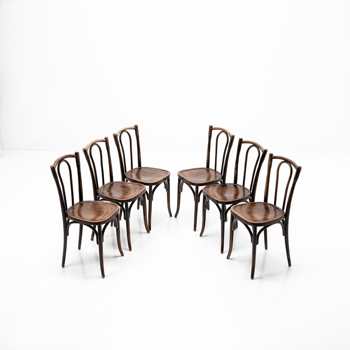 6er Set Bugholzstühle Fischel