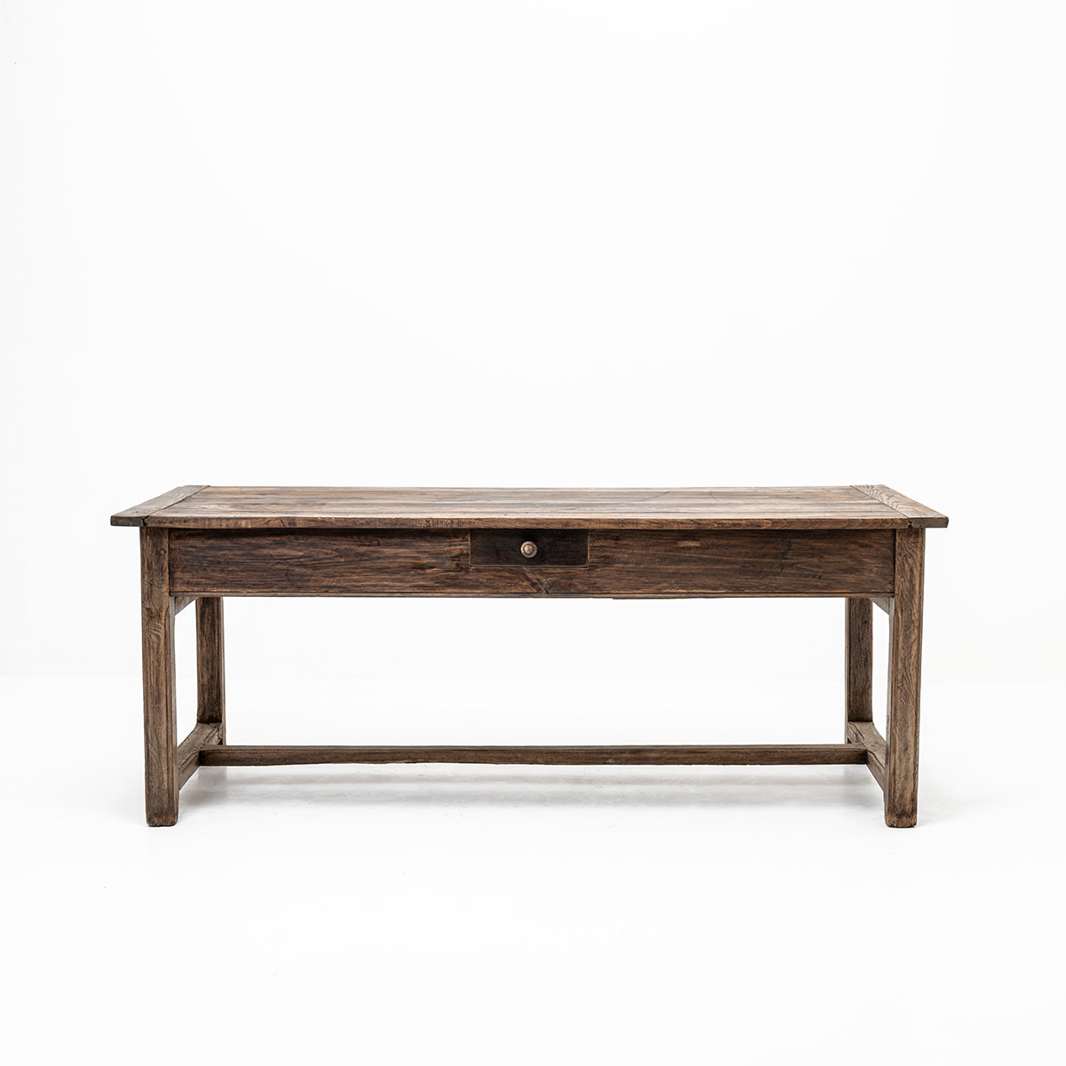 Antiker Eichenholz-Tisch, 19. Jh., Holztisch, Tische