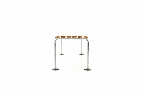 Atelier Alinea | Gartenbank ohne Lehne, Atelier Alinea, Werkentwurf, Diverses, Garten