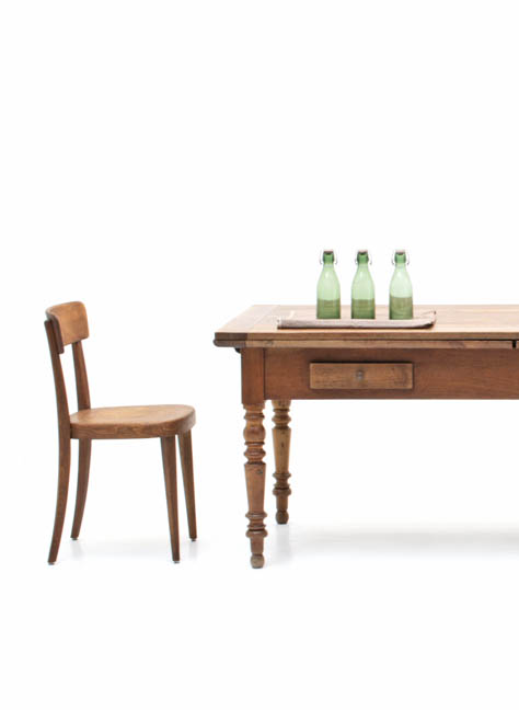 Biedermeier | Auszugstisch in Kirschbaumholz | Vintage