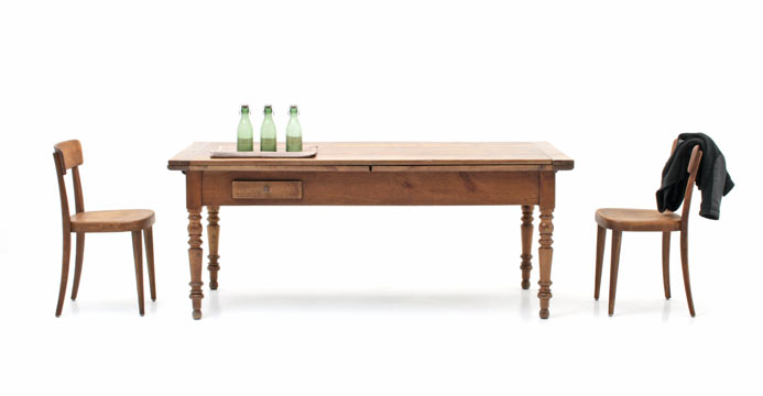 Biedermeier | Auszugstisch in Kirschbaumholz | Vintage