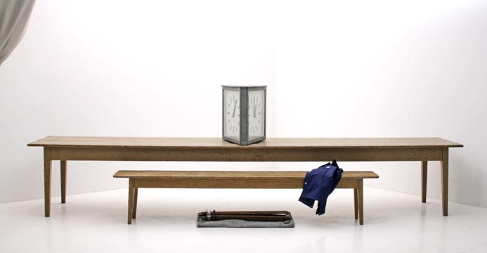 Biedermeier Holztafel