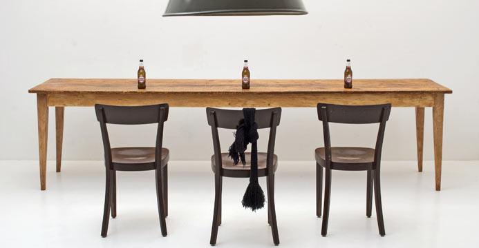 Biedermeier Holztisch, Holztisch, Tische