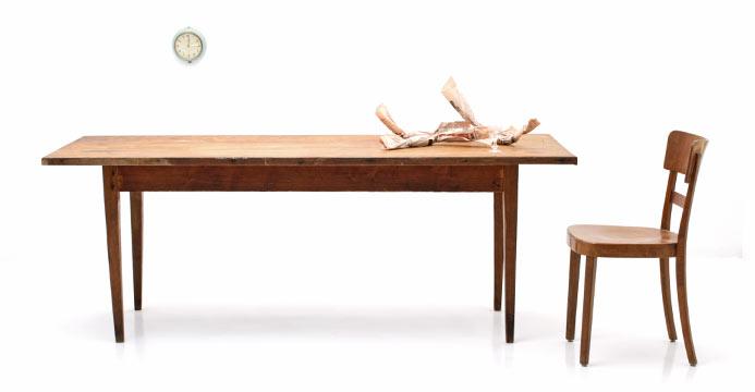 Biedermeier Holztisch