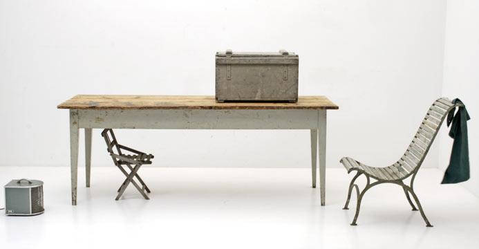 Biedermeier Küchentisch