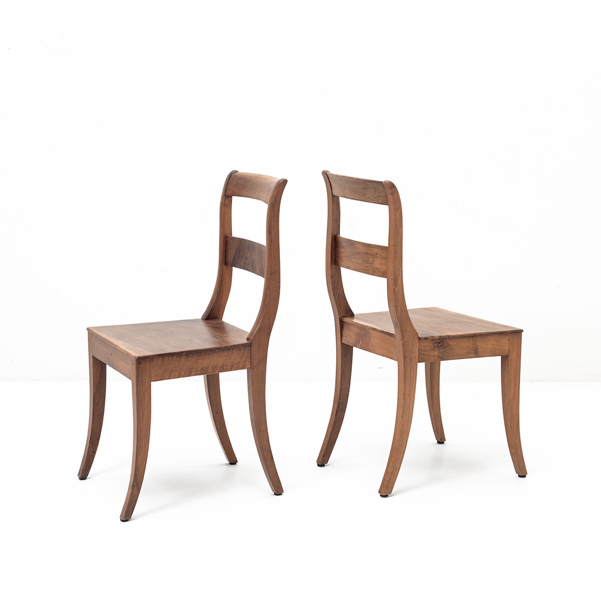 Biedermeier | Stuhl aus Nussbaum im 6er Set | Vintage