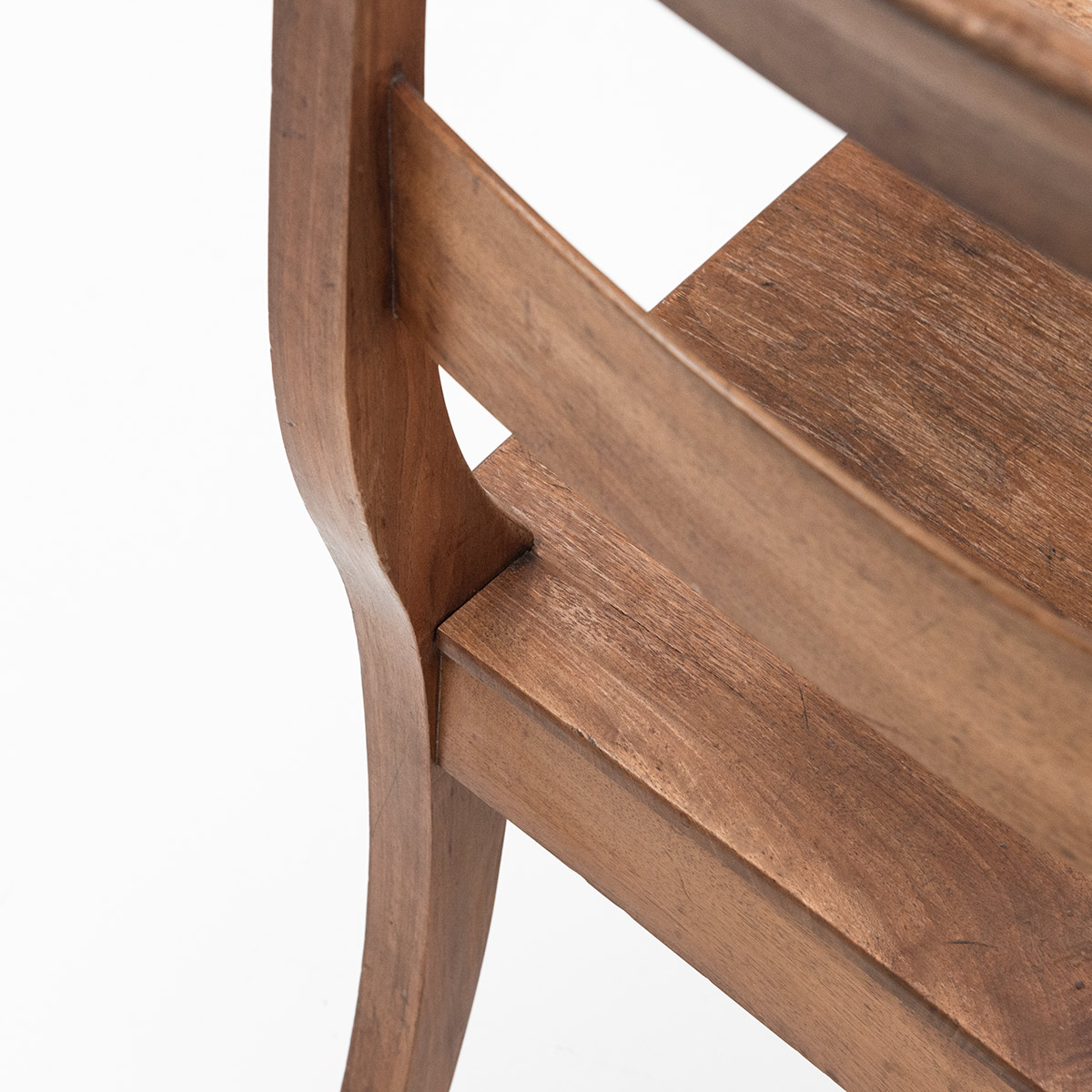 Biedermeier | Stuhl aus Nussbaum im 6er Set | Vintage