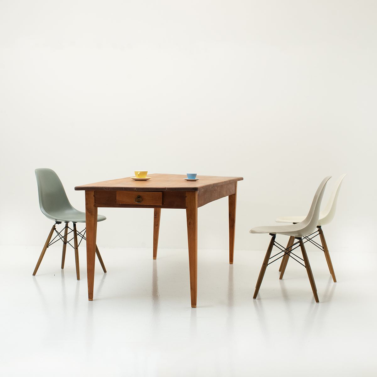 Biedermeier | Tisch aus Kirschbaumholz | lang | Vintage 2.0