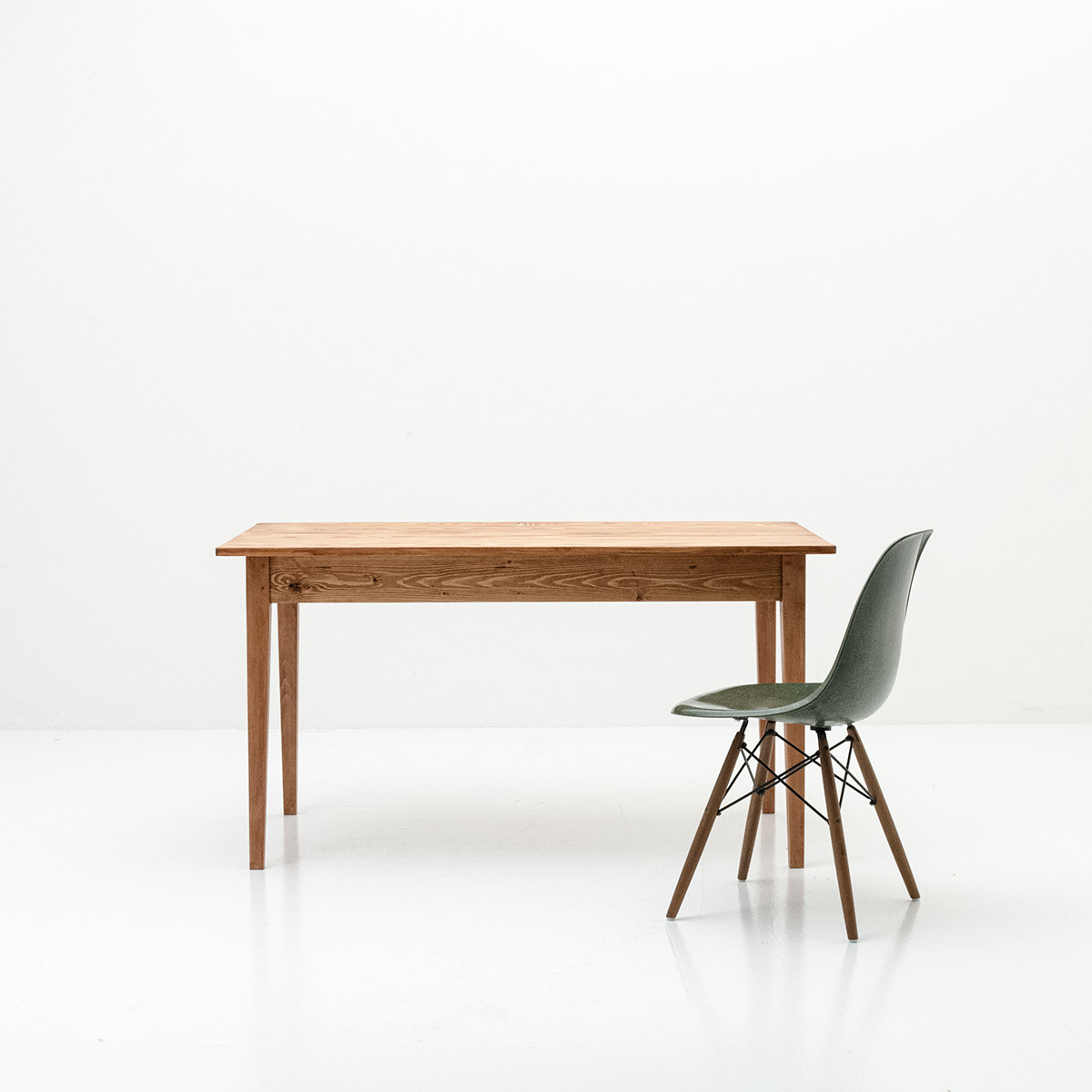 Biedermeiertisch aus Tannenholz 140x80cm, Viadukt*3 & Partner, Holztisch, Tische
