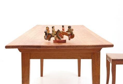 Biedermeiertisch Kirsche