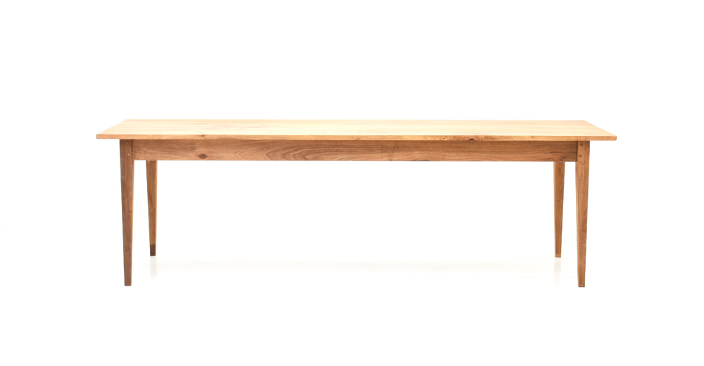 Biedermeiertisch, Nussbaum
