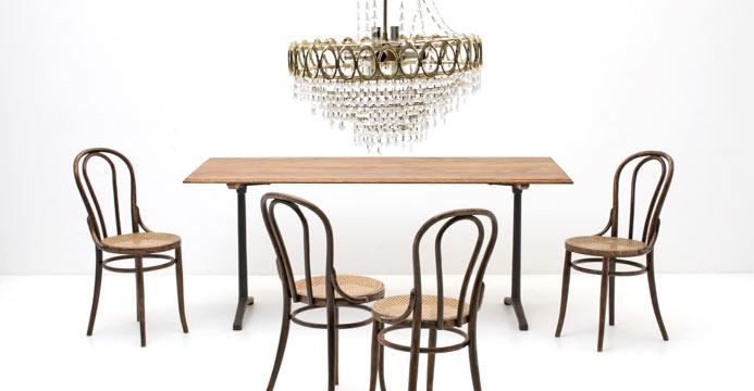 Bistrotisch Eiche, Holztisch, Tische