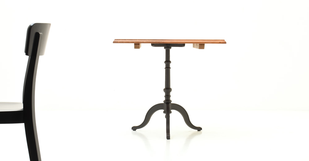 Bistrotisch Nussbaum