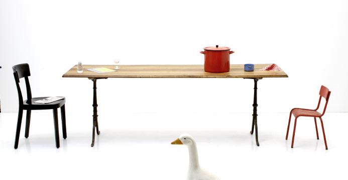Bistrotisch Nussbaum