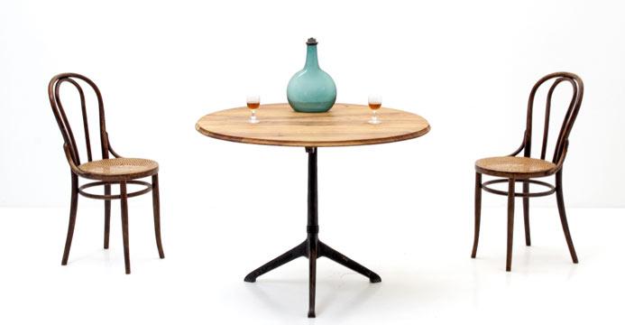 Bistrotisch Nussbaum