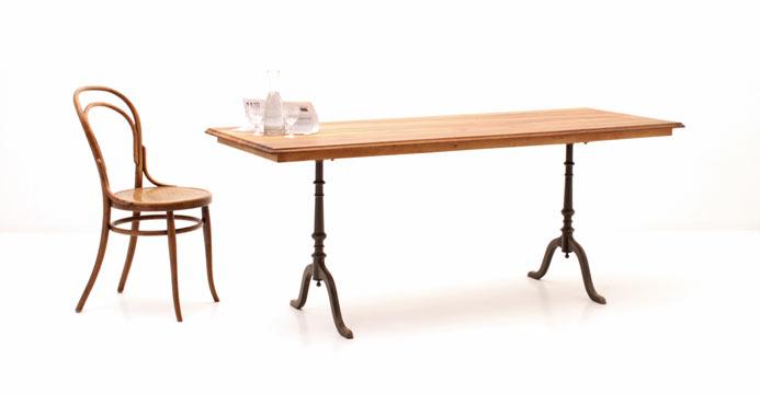 Bistrotisch Nussbaum