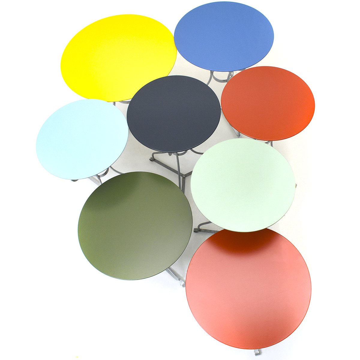 Bogen 33 Gartentisch in diversen Farben ø50-70cm, Bogen33 Partner, Werksentwurf, Gartentische, Garten