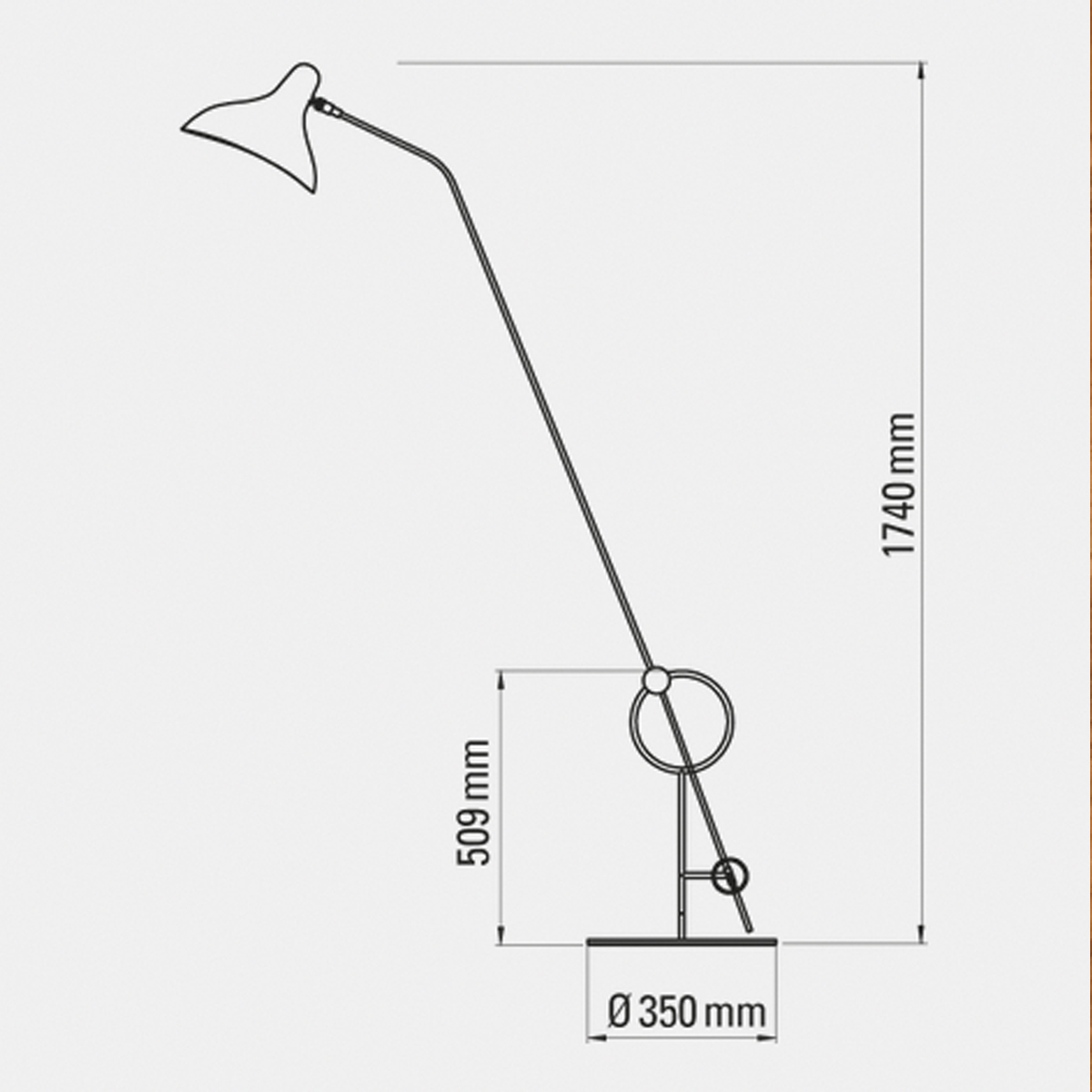 DCW éditions | Mantis BS8L Stehleuchte