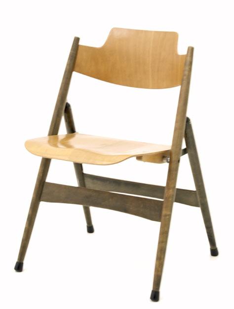 Egon Eiermann, Klappstuhl SE 18, Wilde + Spieth, Eiermann, Egon, Holzstuhl, Stühle