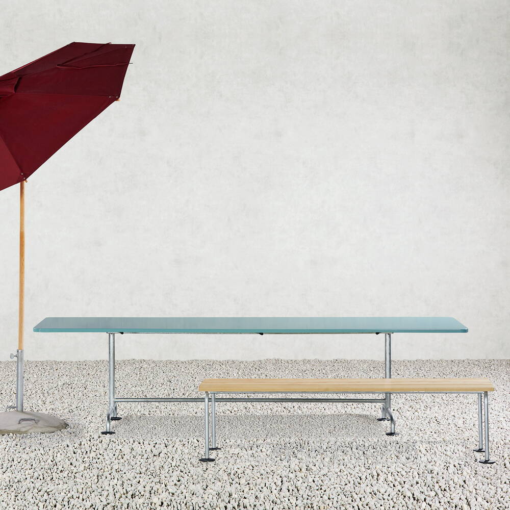 Gartenbank ohne Lehnen von Atelier Alinea