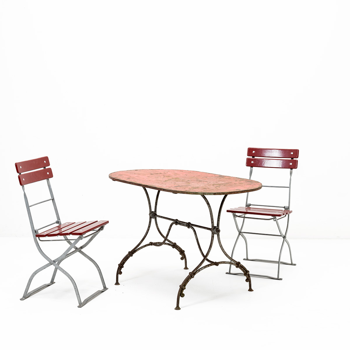 Gartentisch | Jugendstil Schmiedeeisen | Vintage , Gartentische, Garten