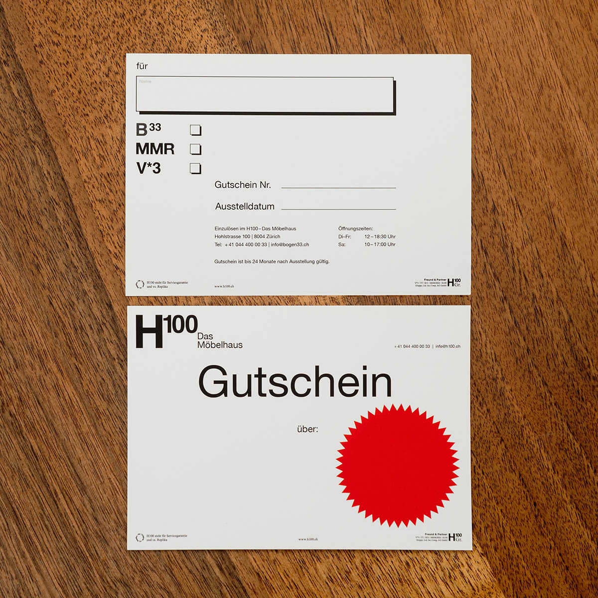 Gutschein Viadukt*3 | H100