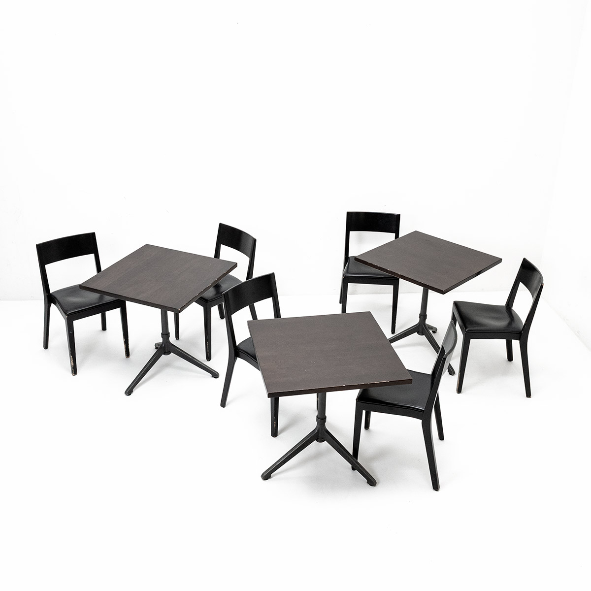 Horgenglarus Set Bistrotisch und Miro Stühle, horgenglarus, Werksentwurf, Bistrotisch, Tische