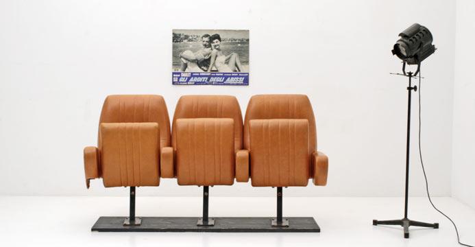 Kinosessel, Holzstuhl, Stühle, Div.Sessel, Sessel