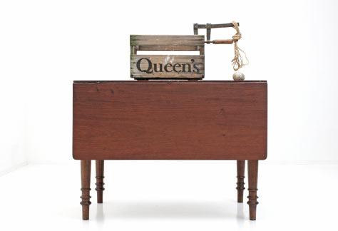 Klapptisch, Mahagoni