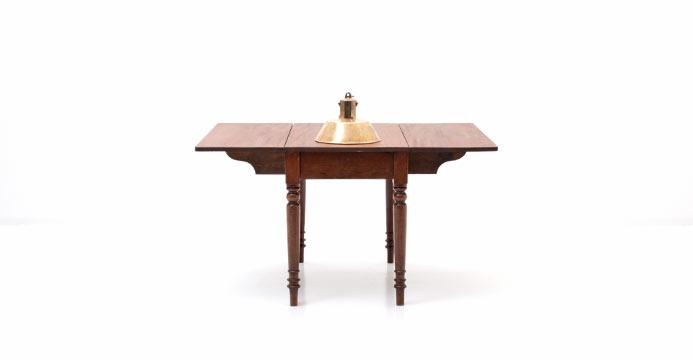 Klapptisch, Mahagoni