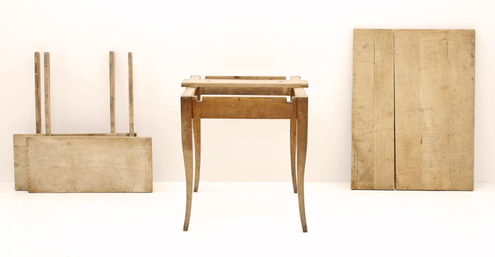 Klein und Ausziehbar, Holztisch, Tische