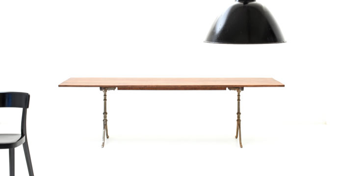 Langer Bistrotisch Buche
