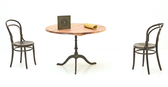 Runder Bistrotisch ø110cm