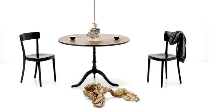 Runder Bistrotisch