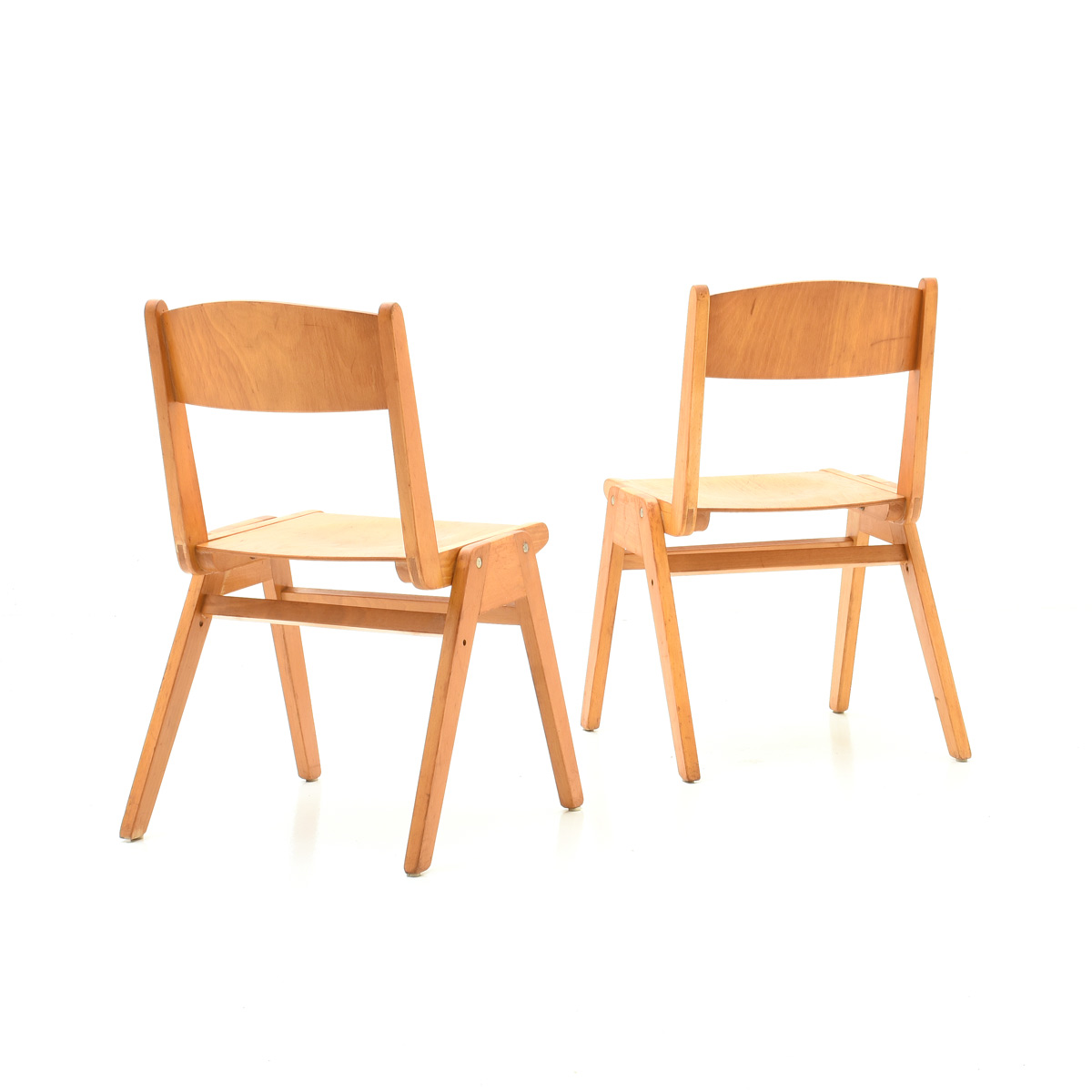 Stapelstuhl, mit Leiste