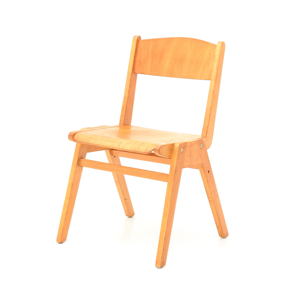 Stapelstuhl, mit Leiste